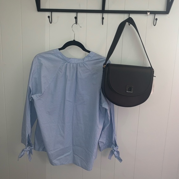 Madewell Striped cotton-poppin blouse - Picture 5 of 7